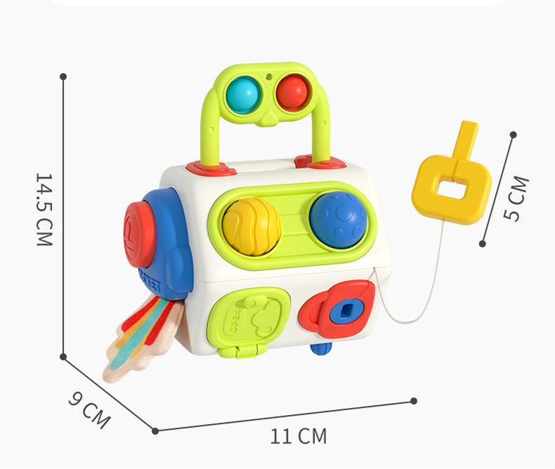 9 In 1 Busy Cube Baby & Toddler Toys Montessori Sensory Toys For Toddlers