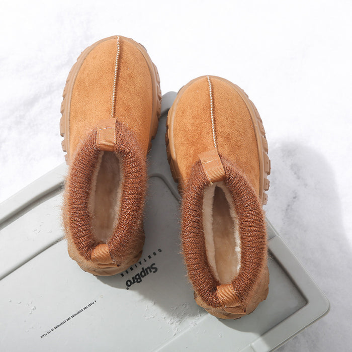 Winter Snow Boots With Anti-slip Tire-sole Design Fashion