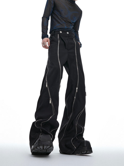 Draping Casual Trousers For Men