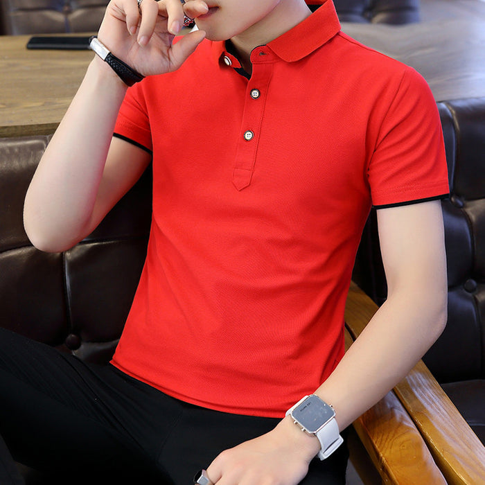 Polo Shirt For Men Casual Short Sleeve Polo Shirts