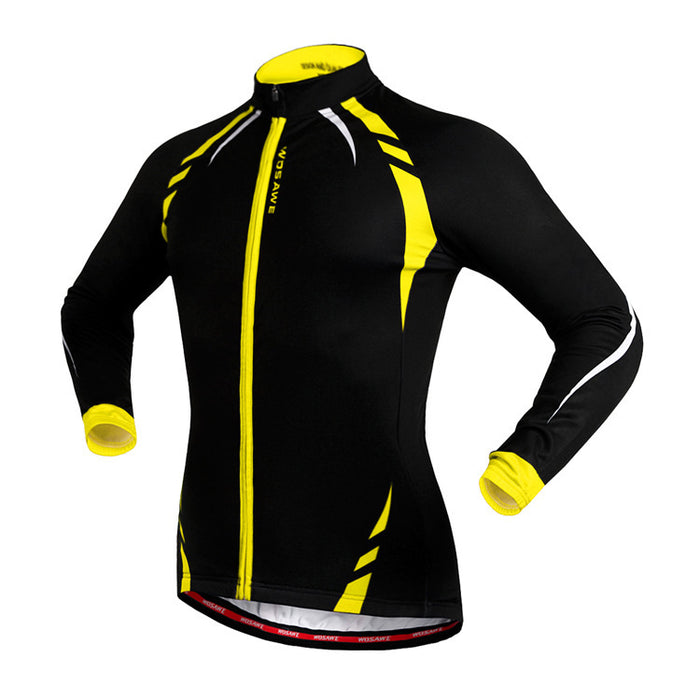 Road bike riding fleece warm cycling clothing