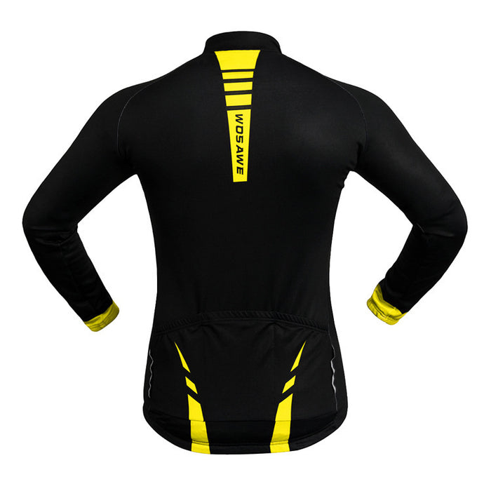 Road bike riding fleece warm cycling clothing