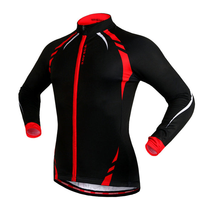 Road bike riding fleece warm cycling clothing