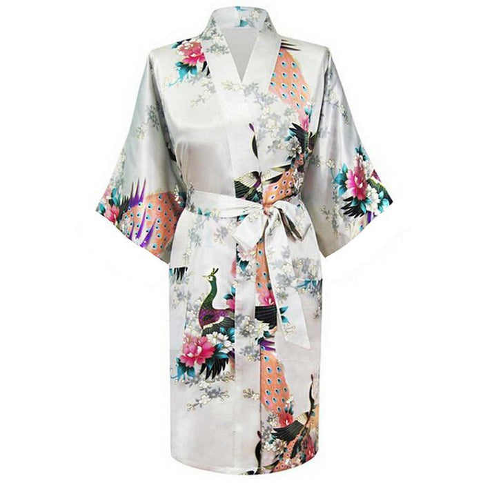 Robes Women Nightwear Flower Home Clothes Intimate