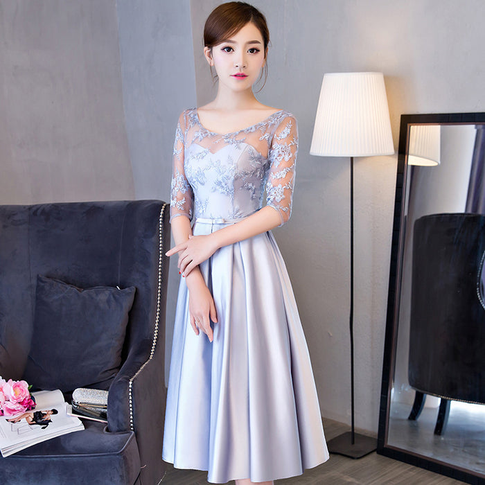 Western Style Summer Banquet Mid-length Elegant Party