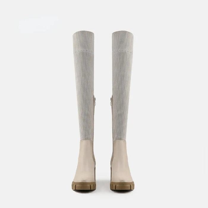 High Heel Springy Thigh Boot Women