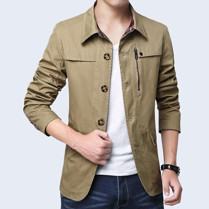 Slim thin jacket jacket men