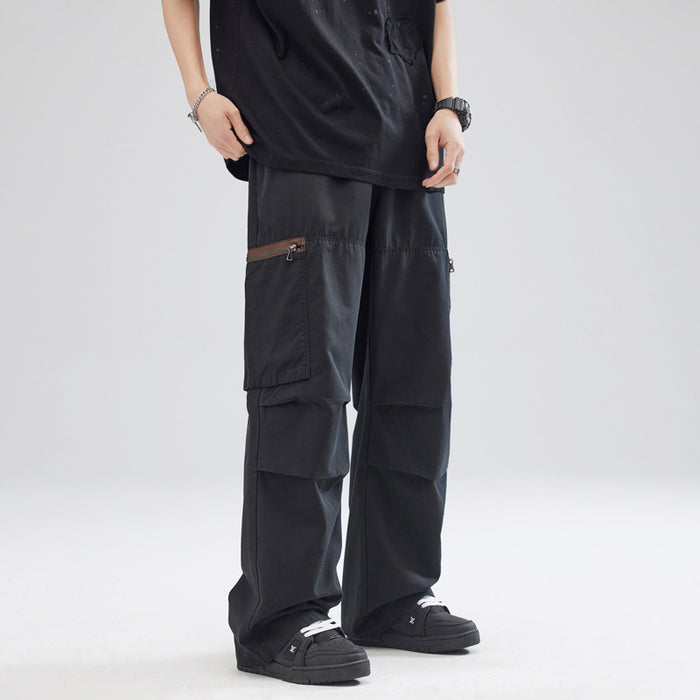 Summer American Straight Casual Pants Men