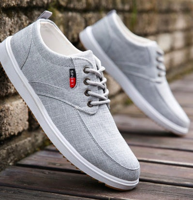 Men Casual Shoes Summer Canvas Shoes