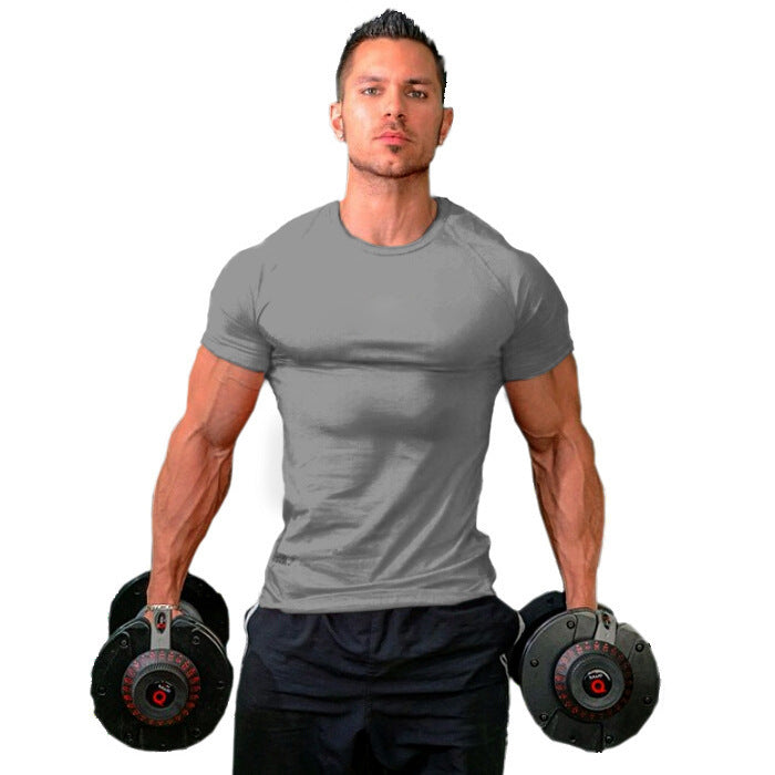 Pure monochrome fitness t-shirt