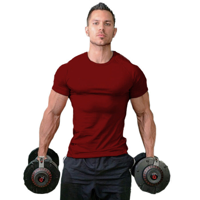 Pure monochrome fitness t-shirt