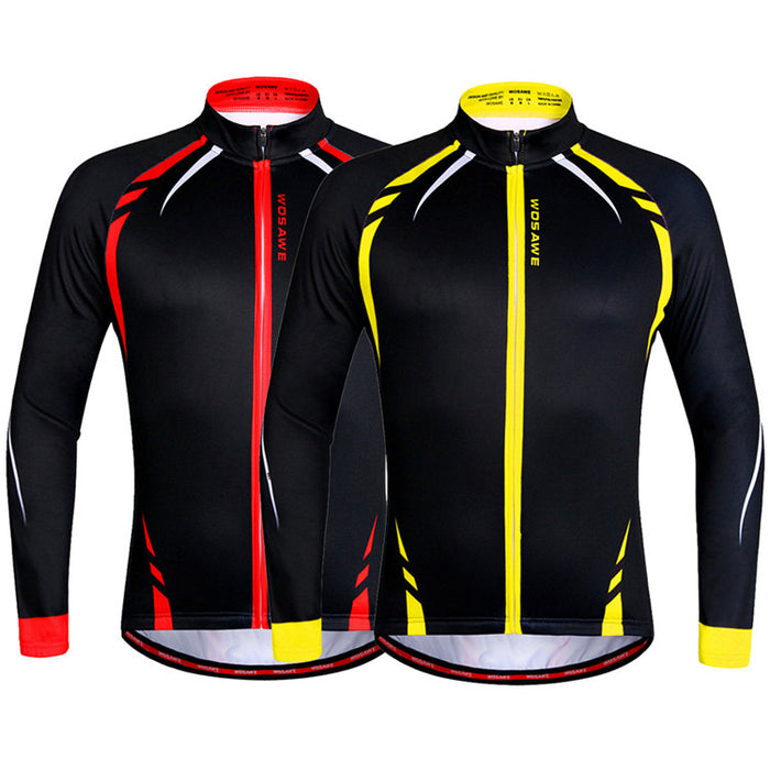 Road bike riding fleece warm cycling clothing