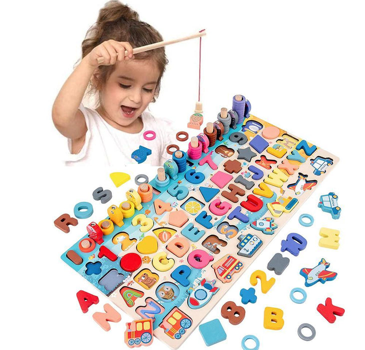 Montessori Educational Wooden Toys for Kids