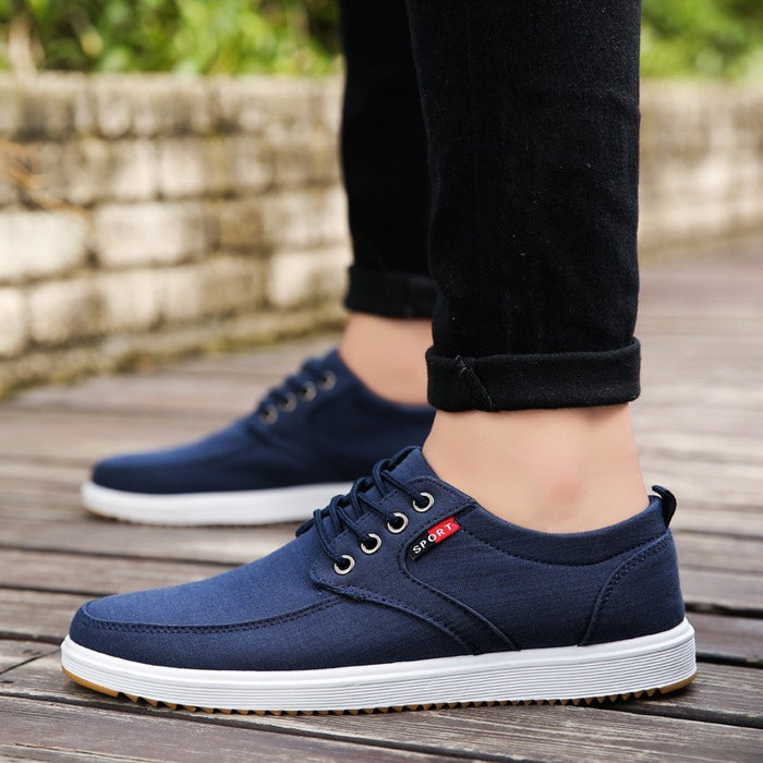 Men Casual Shoes Summer Canvas Shoes