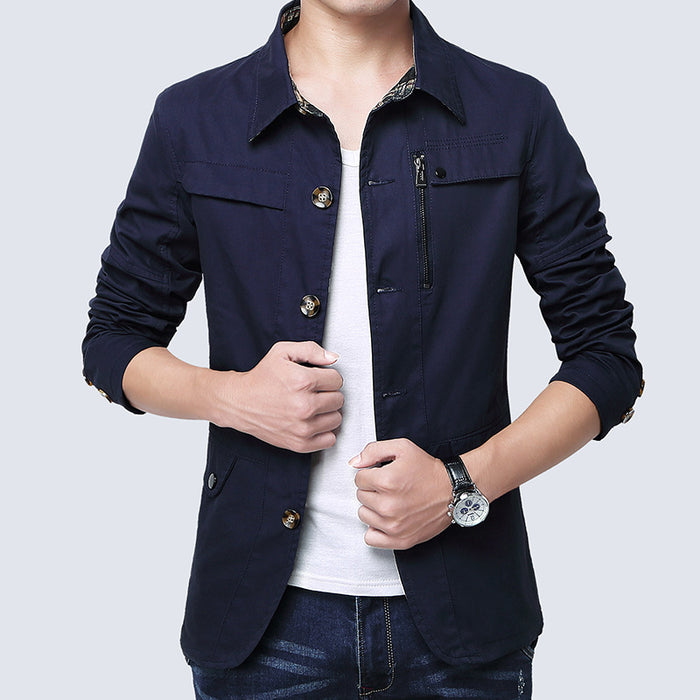 Slim thin jacket jacket men