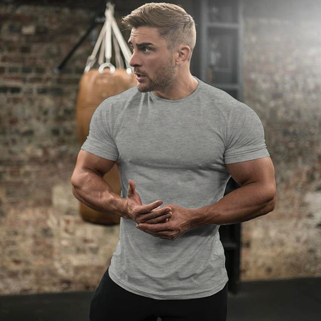 Pure monochrome fitness t-shirt