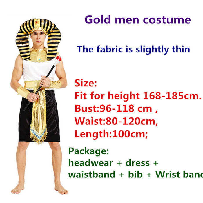 Carnival Party Exotic Cleopatra Cosplay Egyptian Pharaoh Costumes