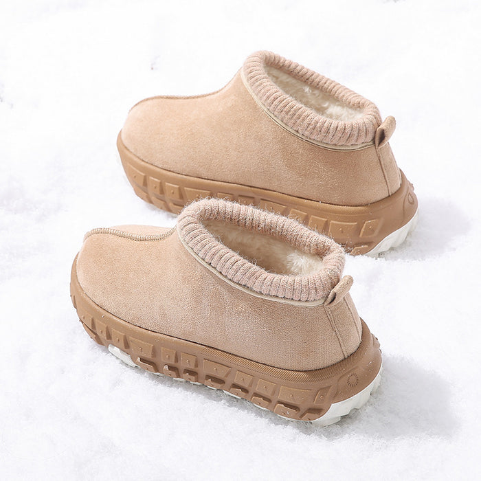 Winter Snow Boots With Anti-slip Tire-sole Design Fashion