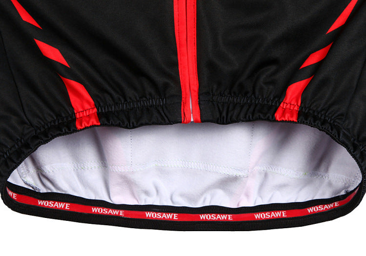 Road bike riding fleece warm cycling clothing