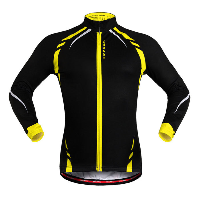 Road bike riding fleece warm cycling clothing