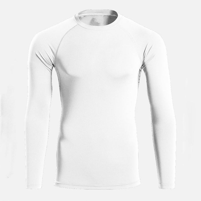 Quick Drying Fitness Stretch Long Sleeved Shirt For Men