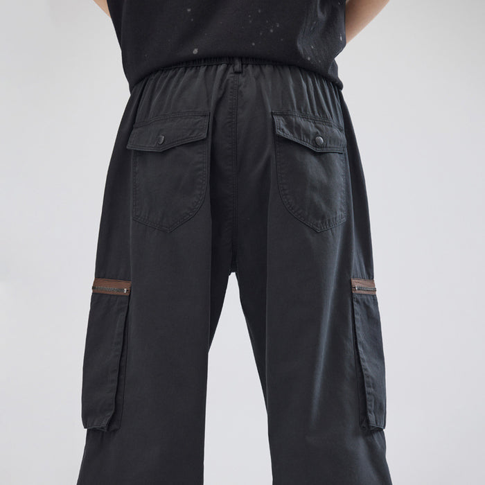 Summer American Straight Casual Pants Men