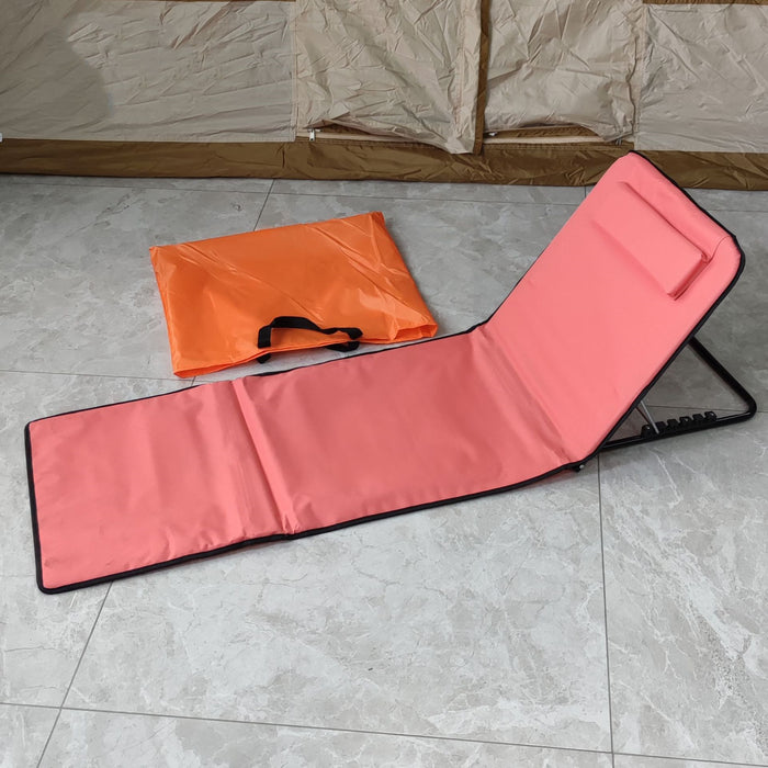 Outdoor Beach Mat Oxford Cloth Gear Adjustment Folding