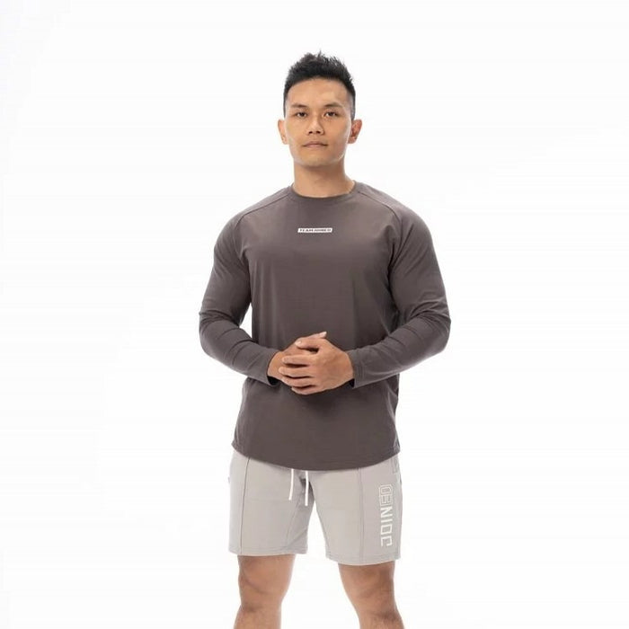 Fashion Sports Fitness Long Sleeve T-shirt Men